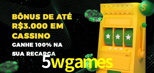 5wgames melhor bônus de depósito